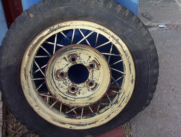 Spoke wheels 1957 ford #6