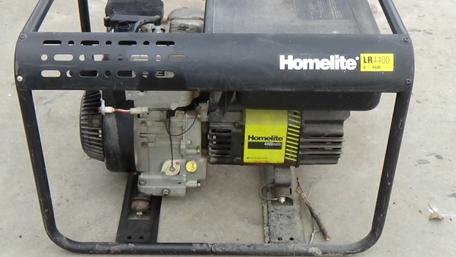 Homelite 4400 watt generator - Nex-Tech Classifieds