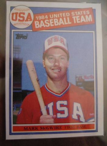 Team USA Mark Mcgwire Baseball card - Nex-Tech Classifieds