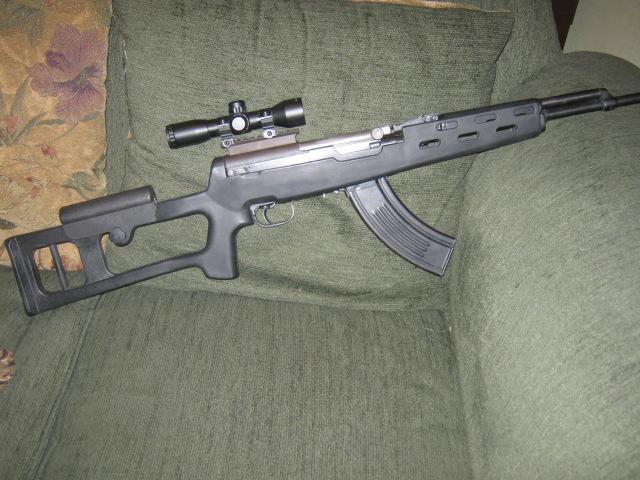 Chinese SKS with black synthetic stock and scope - Nex-Tech Classifieds