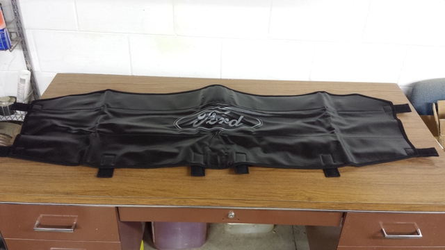 Ford super duty winter grille cover #3