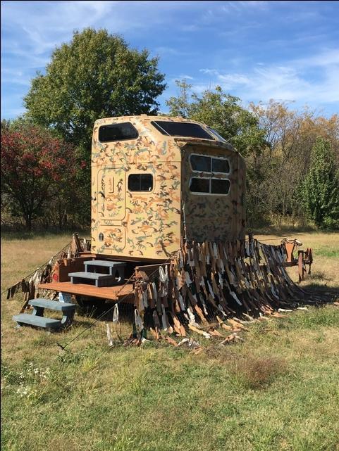 Deer hunting blind / stand, insulated, portable - Rainbow ...