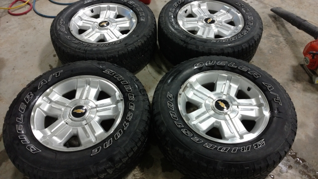 6 bolt Chevy rims with tires - Nex-Tech Classifieds