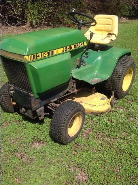 John Deere 314 Lawn Tractor - Nex-Tech Classifieds