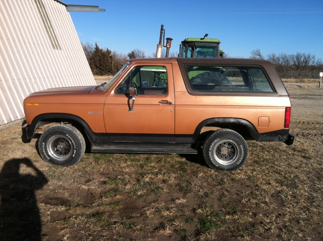 1982 Ford bronco tailgate #1