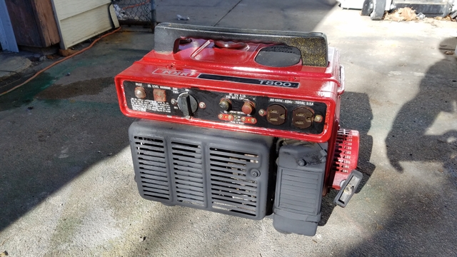 Toro 800w generator - Nex-Tech Classifieds