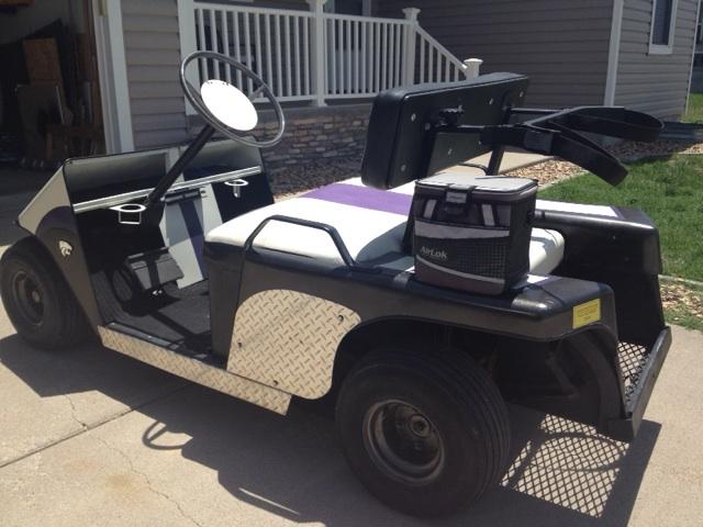 Sale pending-K-State EZ-GO Golf Cart-vintage early 1980's - Nex-Tech ...