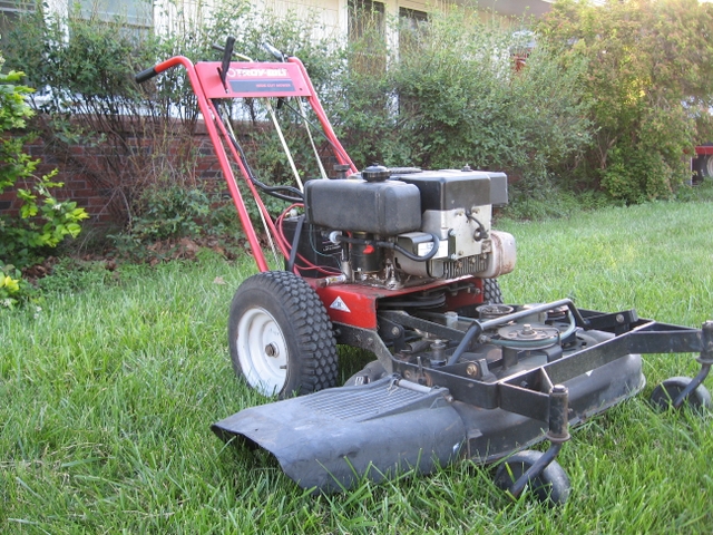 Troy bilt wide area industrial walk behind mower 12hp Briggs - Nex-Tech ...