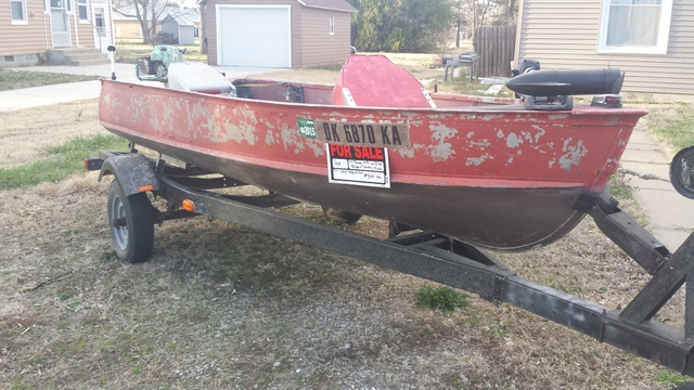 1964 Sears 14 foot boat w/trailer - Nex-Tech Classifieds