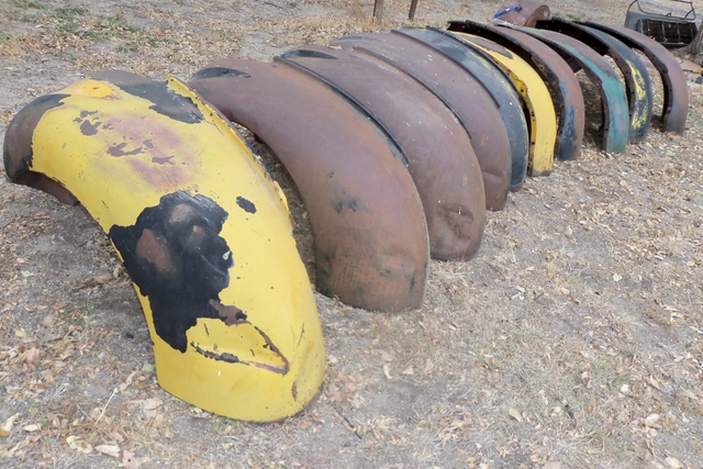 1946 Ford truck fenders