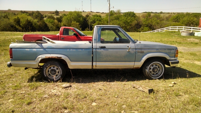 1990 Ford ranger radio install #2