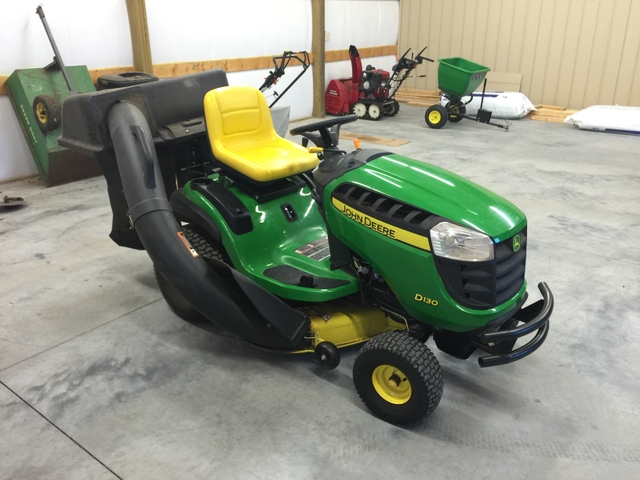 2012 John Deere D130 Mower with bagger - Nex-Tech Classifieds