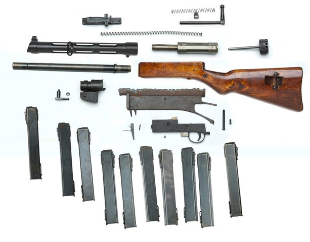 Suomi M31 9mm SMG carbine parts kit w/10 mags FREE SHIP!! - Nex-Tech ...