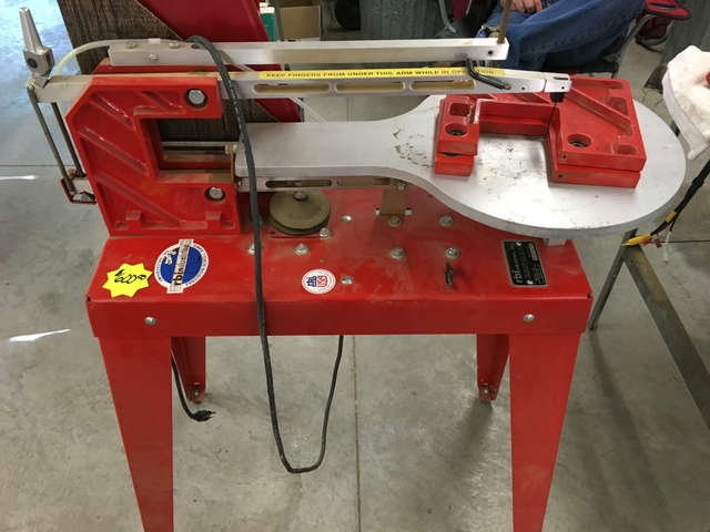 RBI Industrial Scroll Saw - Nex-Tech Classifieds