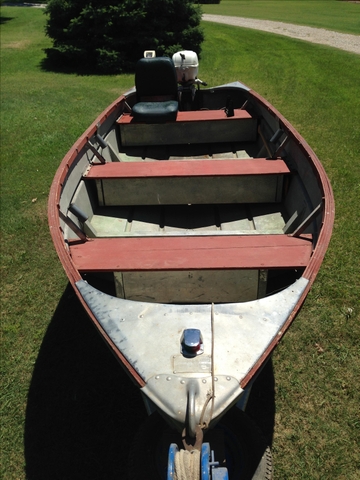 14 ft. Aluminum V-haul Arkansas Traveler Boat - Nex-Tech 