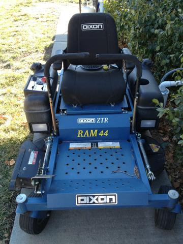 Dixon Ztr Ram 44 Mower *price Reduced* - Nex-tech Classifieds