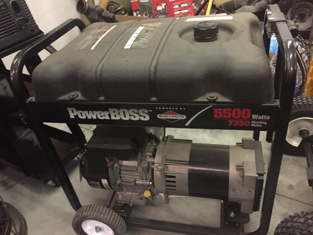 Powerboss Generator 5500/7350 - Nex-Tech Classifieds