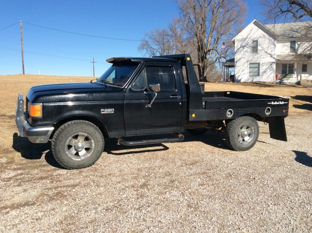 1988 Ford f250 flatbed #6