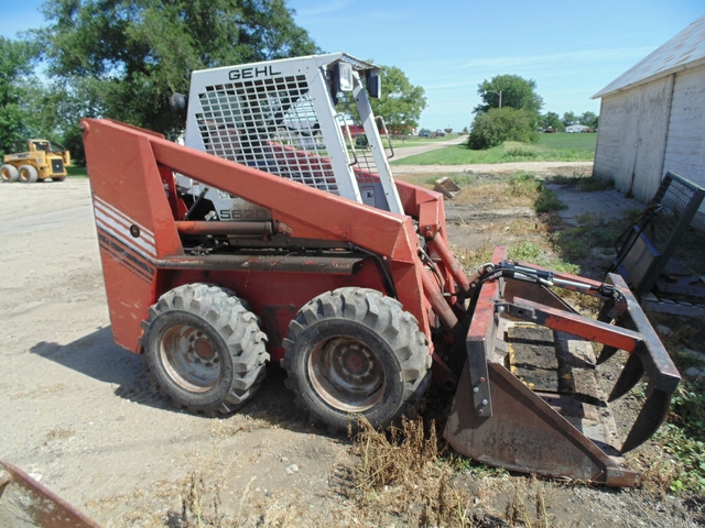 Gehl 5620 Diesel Skid Steer Loader Project Machine w/Grapple - Nex-Tech ...