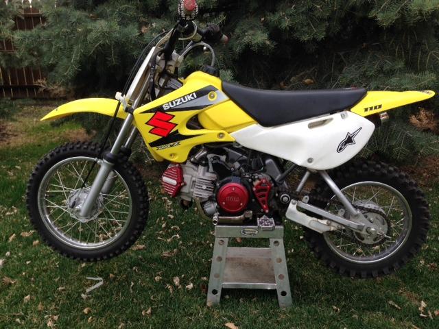 Suzuki DRZ 110 Pit Bike with 143cc BBR Big Bore Kit - Nex ...