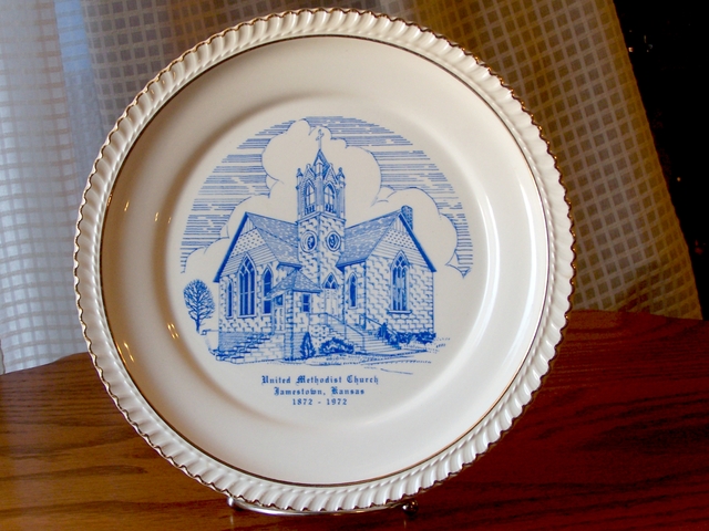 Vintage United Methodist Church Centennial Celebration Plate - Nex-Tech ...