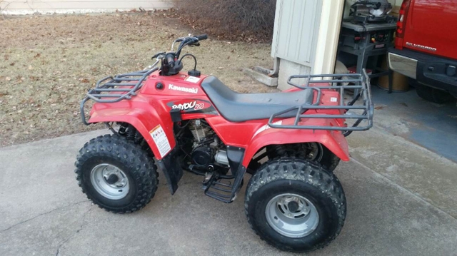 1997 Kawasaki Bayou 220 - DiscoverStuff