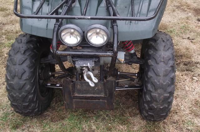 Yamaha Wolverine 350 4X4 4-wheeler with snow plow & winch. - Nex-Tech ...