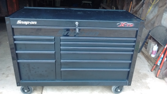 Snap-on 11 drawer flat black tool box - Nex-Tech Classifieds